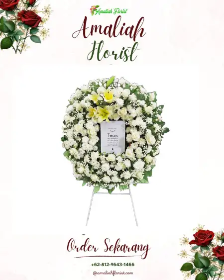Krans Bunga Duka Tegar Beriman Cibinong